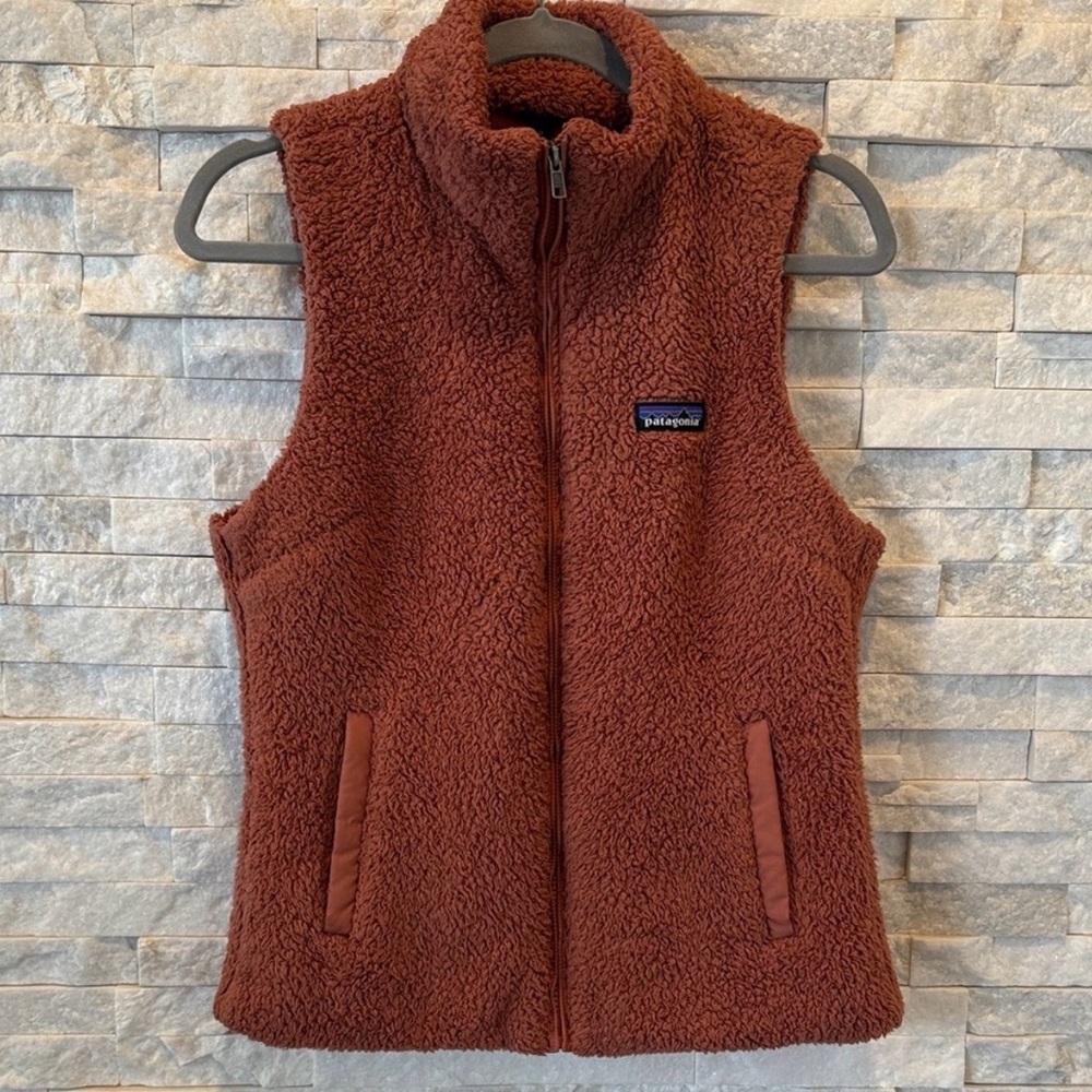 Patagonia Fleece Vest- Rare Terracotta Color